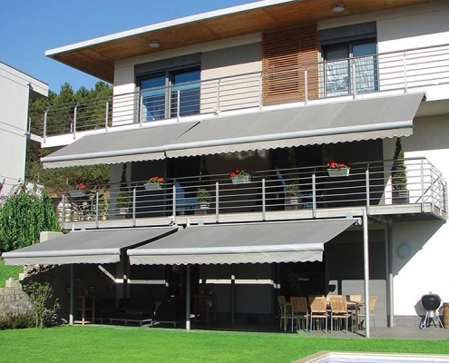 dikili Tente Pergola, Kasetli Tente Modeli 4