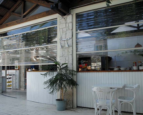dikili Tente Pergola, Şeffaf Stor Modeli 3