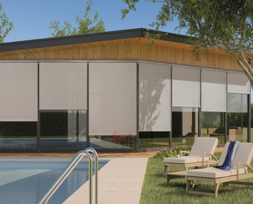 dikili Tente Pergola, Zip Perde Model 3